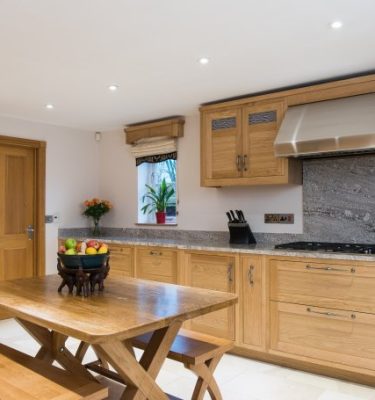 traditional - in frame horizontal oak3